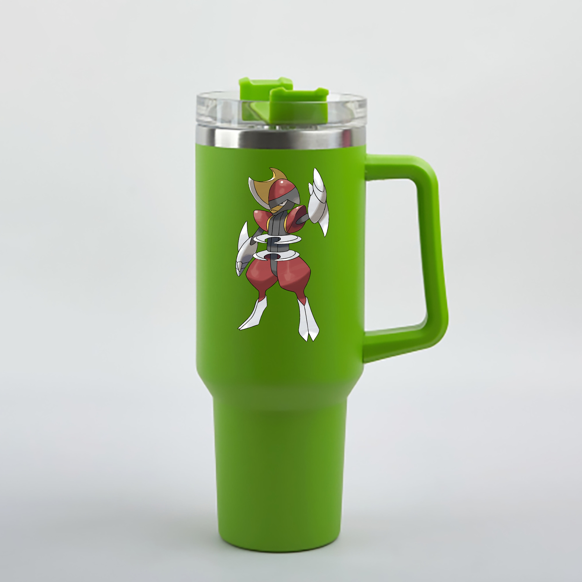 （画像用） ポケットモンスター Pokémon 1200mL車用タンブラー - クリスタルステッカー（プラスチックストロー付き）